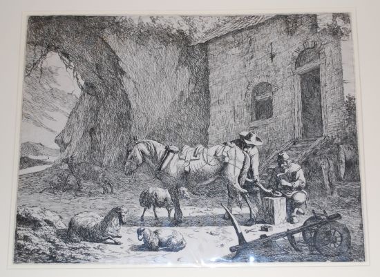 Group of 5 etchings.